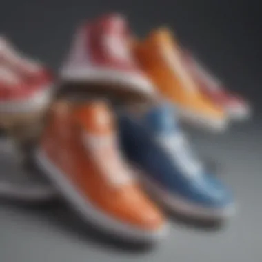 Diverse Styles of Wide Toe Skate Shoes Comparison of various styles of wide toe skate shoes