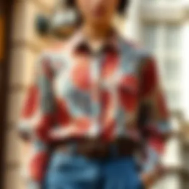 Historical evolution of paisley print in fashion