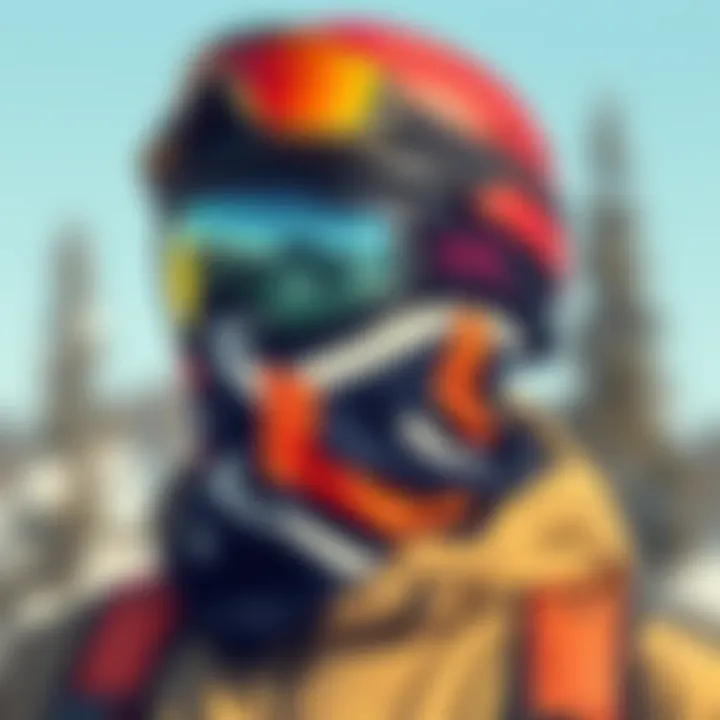 Diverse Designs of Ski Neck Gaiters Different designs of neck gaiters for winter sports