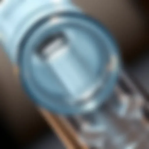 Understanding Vacuum Insulation Technology Interior view showing the vacuum insulation technology of a water bottle