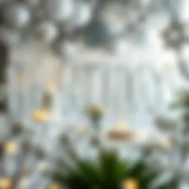 Creative Silver-Themed Birthday Celebration Creative birthday party with silver-themed decorations