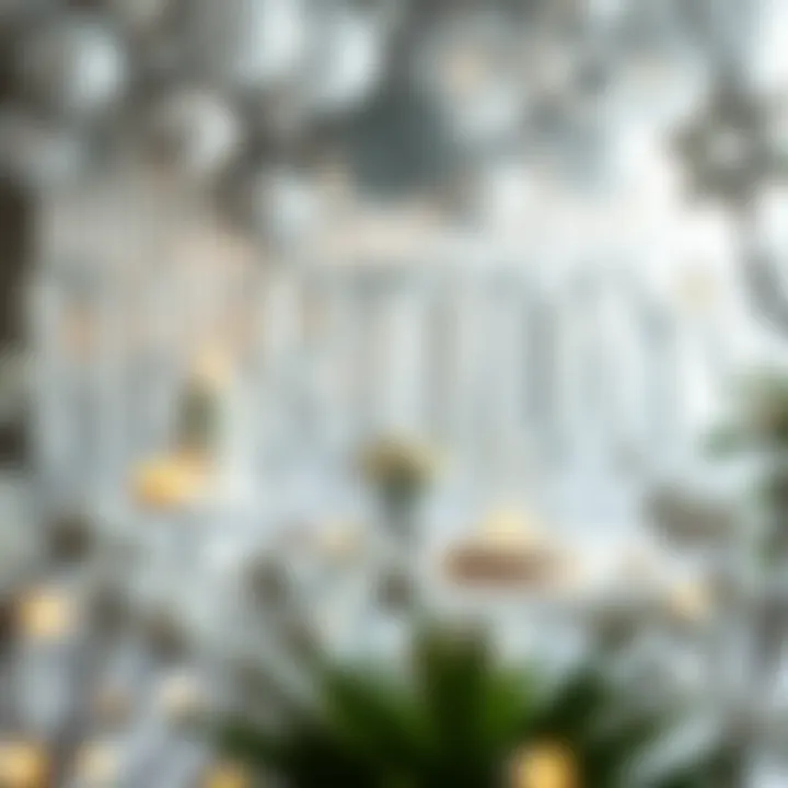 Creative Silver-Themed Birthday Celebration Creative birthday party with silver-themed decorations