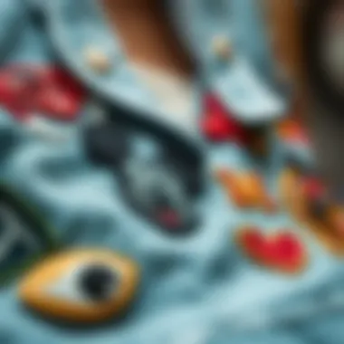 Techniques for Applying Disney Patches Artisan showcasing techniques for attaching Disney patches