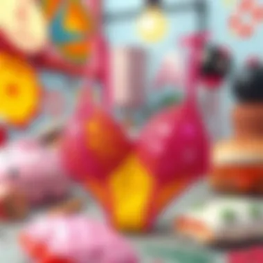 Cultural Perspectives on Disposable Pasties A vibrant display of disposable pasties in various cultural contexts