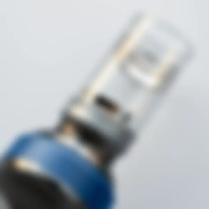 Eco-Friendly Travel Bottle Details Close-up of a durable travel bottle made from eco-friendly materials