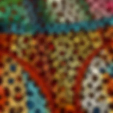 Vibrant Cheetah Print Patterns Intricate design of cheetah print fabric showcasing vibrant patterns