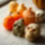 Intricately Designed Halloween Soap Molds A collection of intricately designed Halloween soap molds featuring spooky shapes