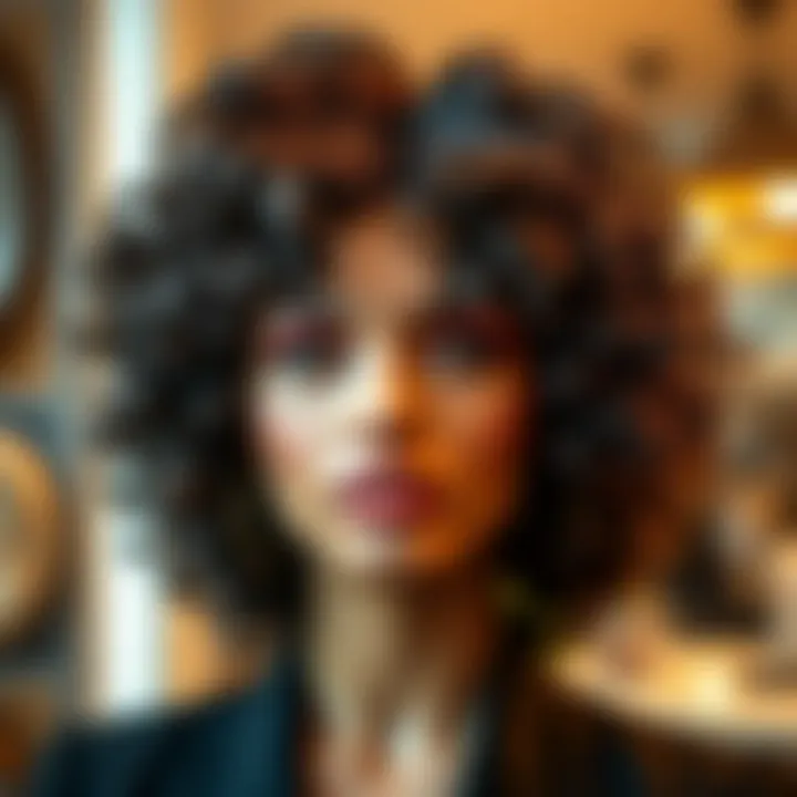 Innovative Styling Techniques for Jerry Curls Styling techniques applied to a jerry curl wig