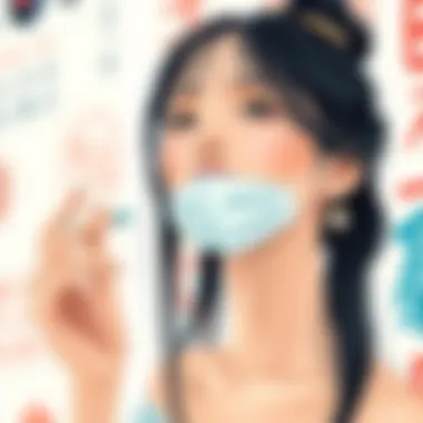 Cultural Significance of Beauty Standards Cultural symbols representing beauty standards in Korea