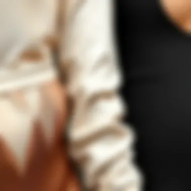 Diverse Fabric Textures of Bodysuits Close-up of fabric textures used in bodysuits