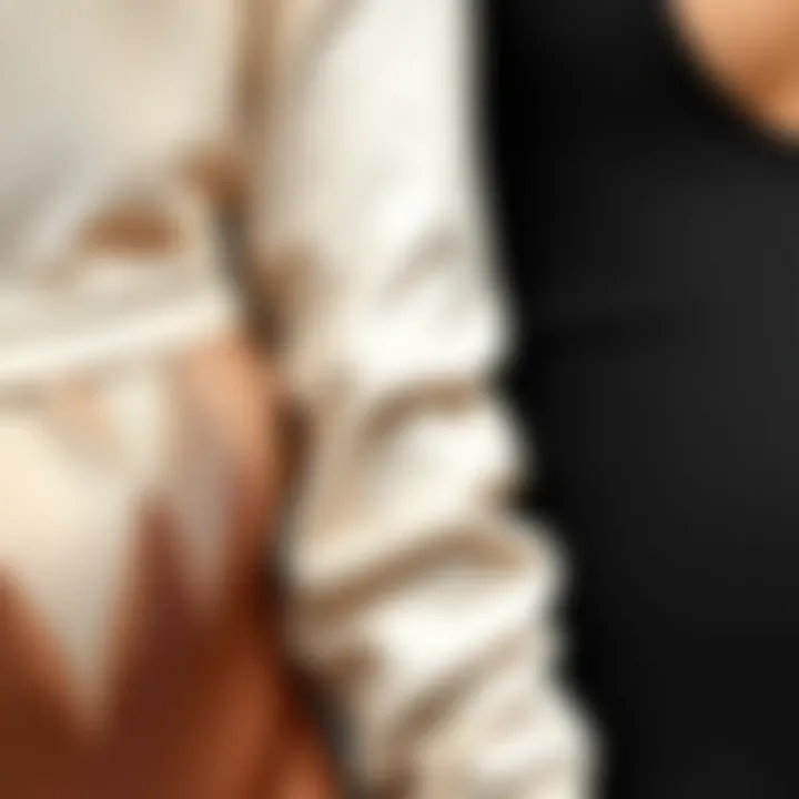 Diverse Fabric Textures of Bodysuits Close-up of fabric textures used in bodysuits