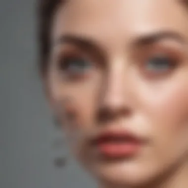 Materials for Crafting Magnetic Nose Rings A creative flat lay of materials used to create magnetic nose rings.