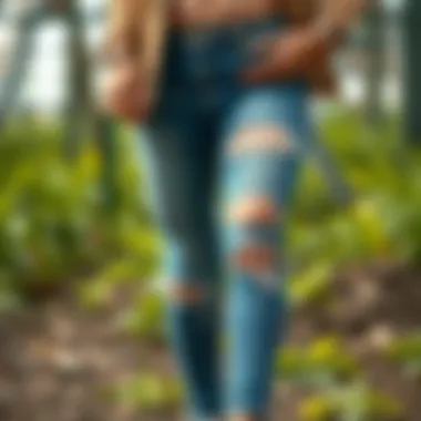 Sustainable practices in manufacturing maternity jeans