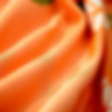 Impact of Fabric Choice in Fashion Close-up of fabric texture highlighting quality and choice