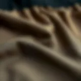 A close-up of luxurious fabric used in custom boxer briefs