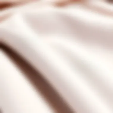 Close-up of fabric textures for bodycon dresses