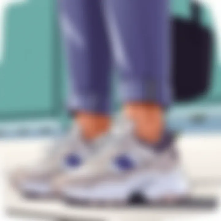 Styling Tips with Sketchers Chunky Sneakers A fashionable outfit paired with Sketchers chunky sneakers