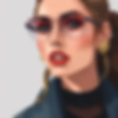 Modern Fashion Trends with Snake Bite Piercings A stylish individual with snake bite piercings, highlighting modern fashion trends