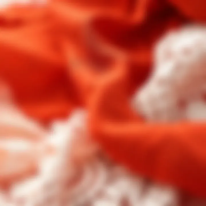 Diverse Swatches of Halloween Lace Fabric Various lace fabric swatches in different colors and textures suitable for Halloween