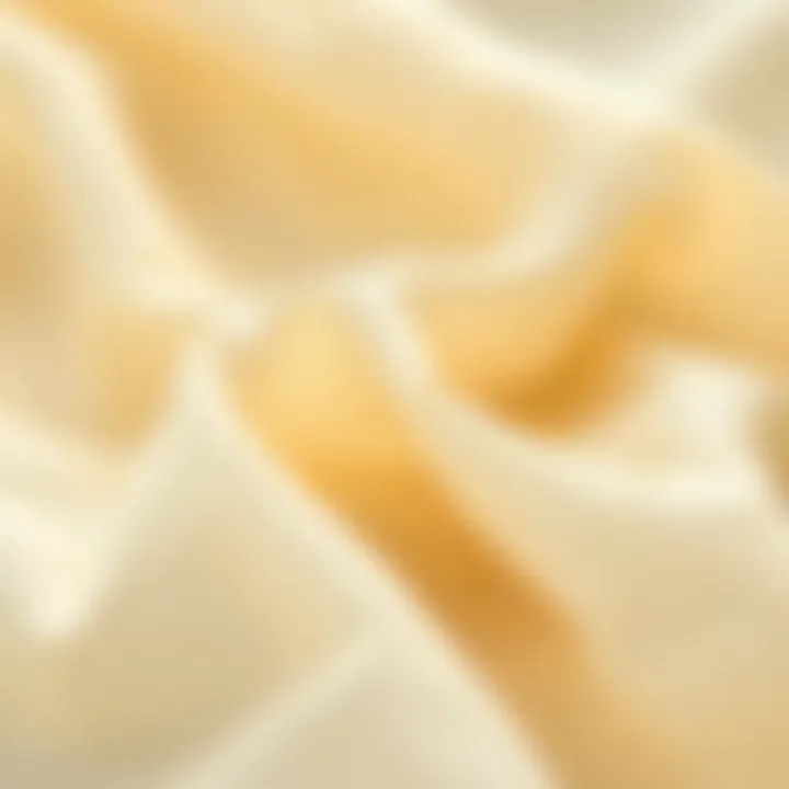 Close-up of delicate fabric swatches representing the textures and patterns of classic dresses.