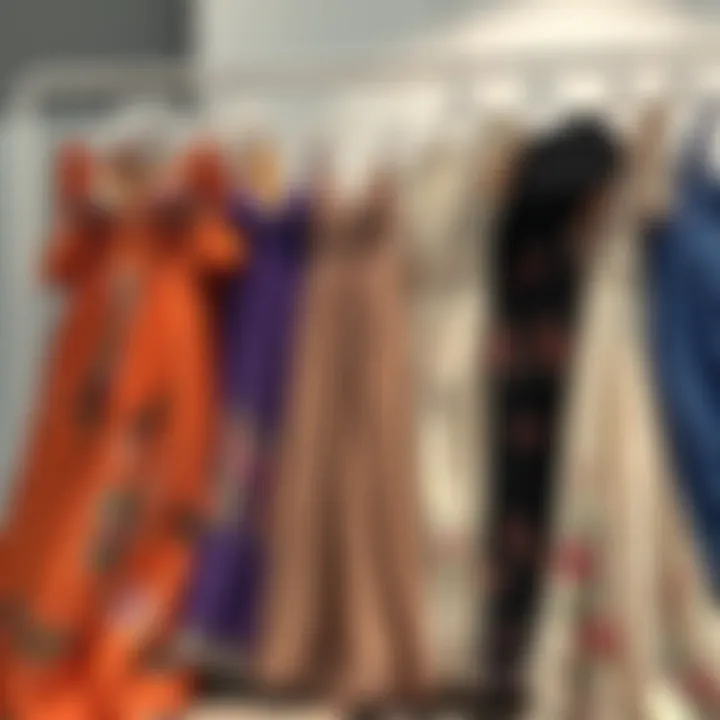 A Celebration of Diverse Styles Diverse styles of flowy dresses on display