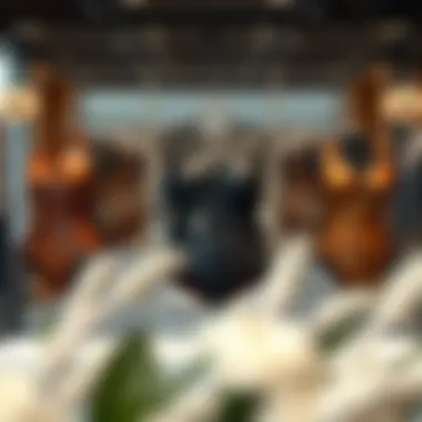 Diverse Styles of Plus Size Leather Harnesses Display of various plus size leather harnesses in an elegant fashion environment