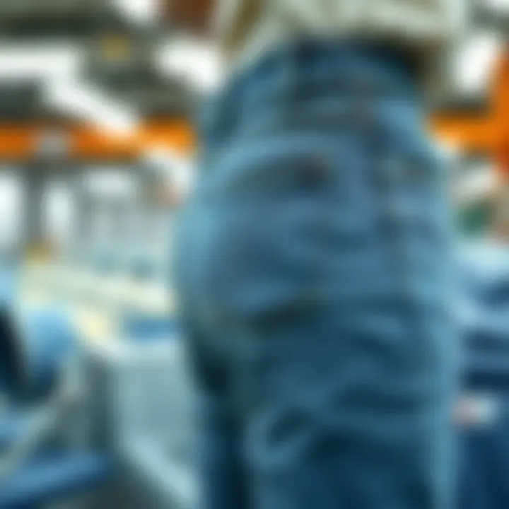 Innovative Practices in Sustainable Denim Production Sustainable denim production methods highlighted through innovative techniques.