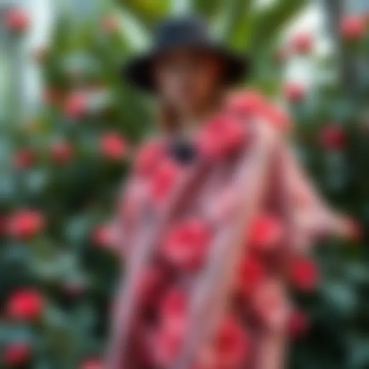 Eco-Friendly Fashion with 3D Rose Fabric Sustainable practices in using 3D rose fabric for eco-friendly fashion