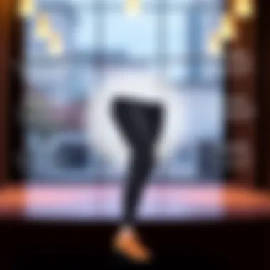 Functional Benefits of Tummy Control Illustration depicting the functional benefits of tummy control yoga pants