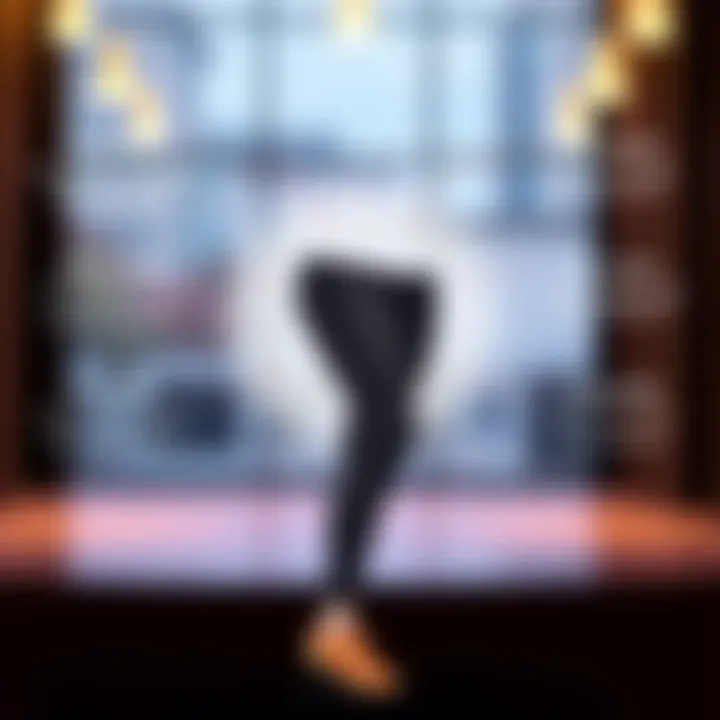 Functional Benefits of Tummy Control Illustration depicting the functional benefits of tummy control yoga pants