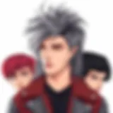 Diverse mullet wig styles showcasing classic to modern looks