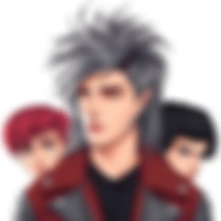 A Journey Through Mullet Wig Styles Diverse mullet wig styles showcasing classic to modern looks