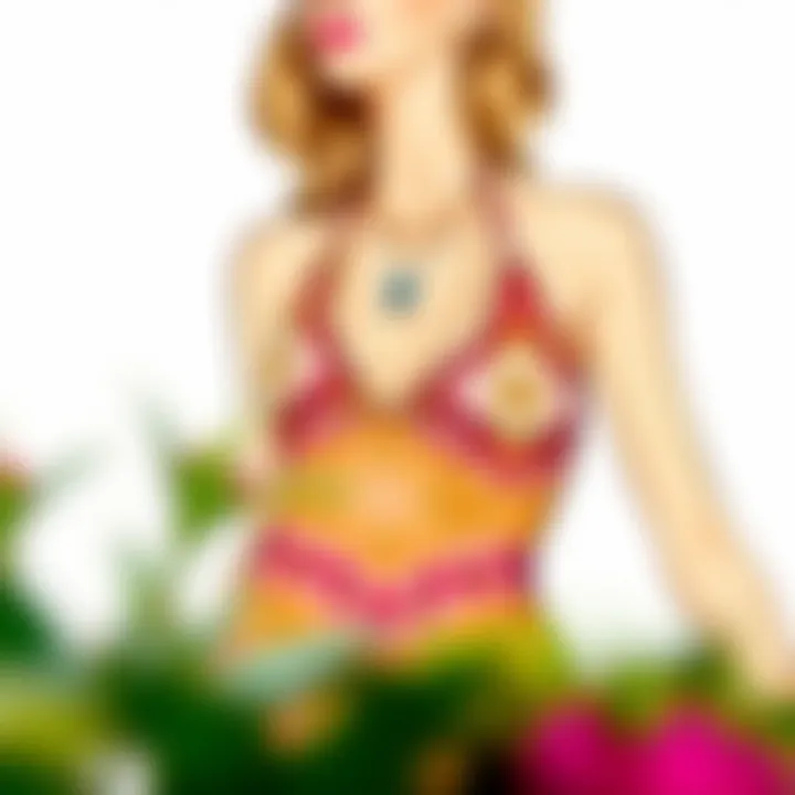 Accessory Pairings for the Paisley Halter Dress Accessory pairings with a paisley halter dress