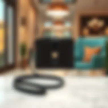 Elegant Small Wallet with Wrist Strap Elegant small wallet with wrist strap in stylish setting