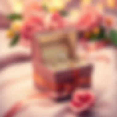 The Art of Gifting Retirement Jewelry A beautifully wrapped gift box containing a retirement bracelet