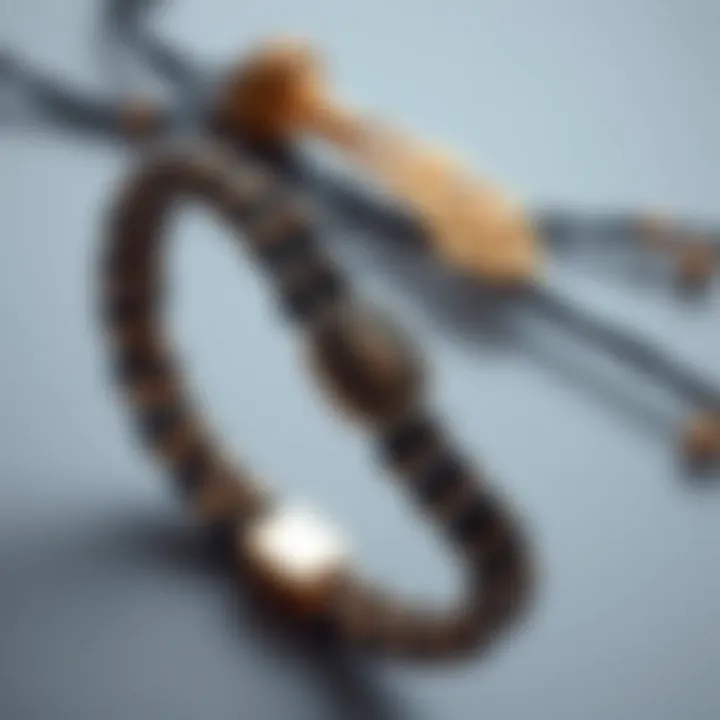 Intricate Craftsmanship of Among Us Bracelets A close-up of an Among Us bracelet highlighting its intricate craftsmanship