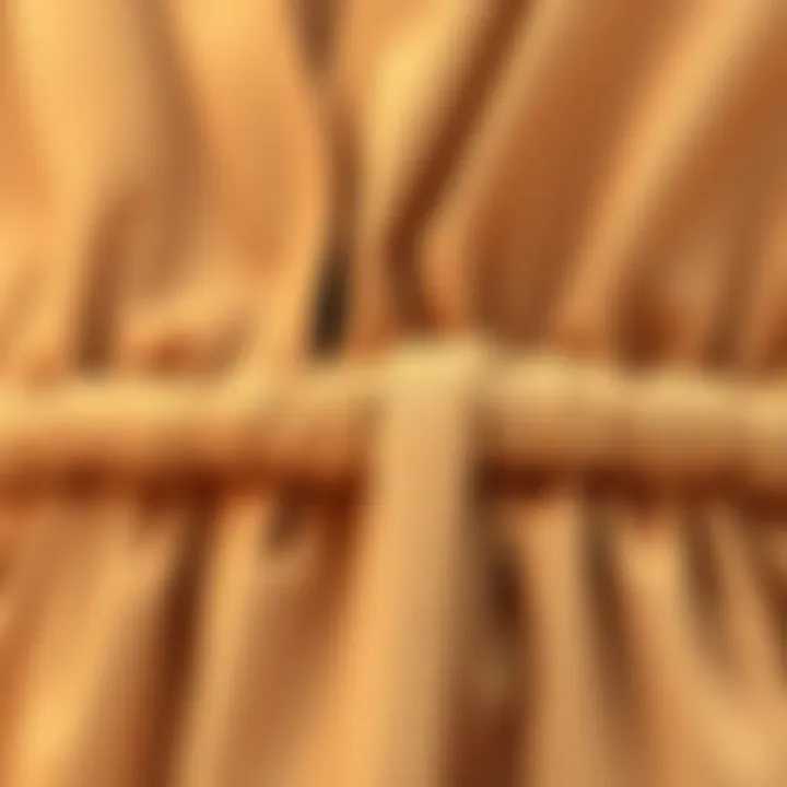 Romwe Jumpsuit Fabric Close-up Close-up of fabric textures and patterns of a Romwe jumpsuit