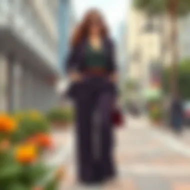 Confidence in Wide Leg Slacks Confidence boost with a stunning wide leg slacks outfit