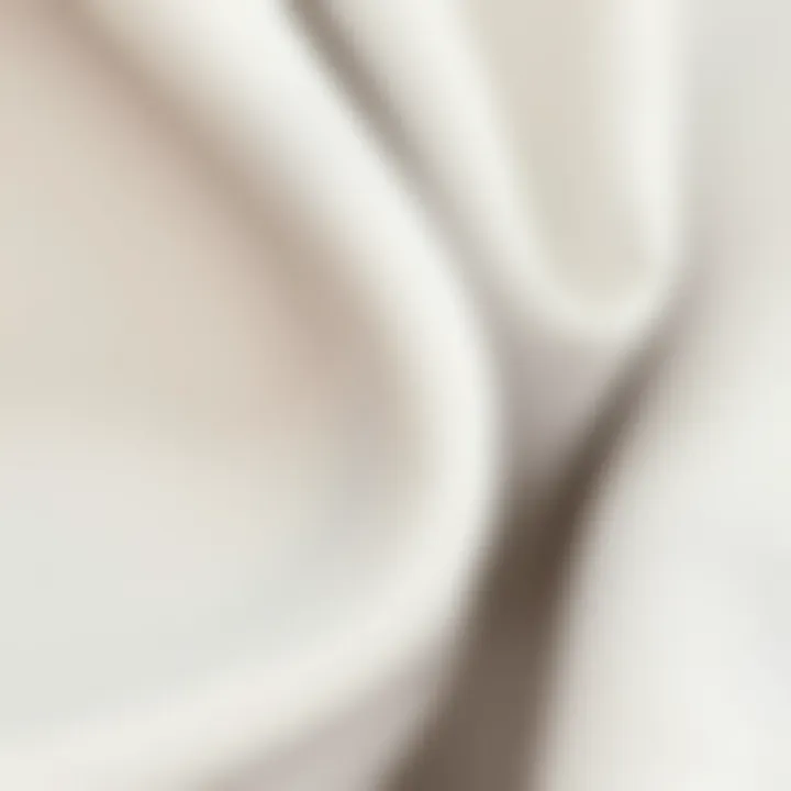 Soft Fabric Choices for Comfort Close-up of a fabric swatch showcasing soft material