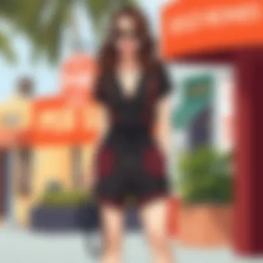 Bold Statements: Trendy Patterned Romper Trendy romper with striking patterns for a bold look