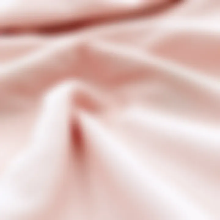 Close-up of fabric showcasing the stretchy and breathable material.