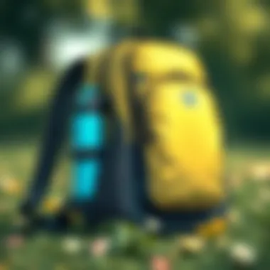 Stylish bag with integrated hydration system