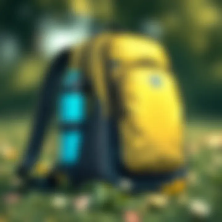 Stylish bag with integrated hydration system