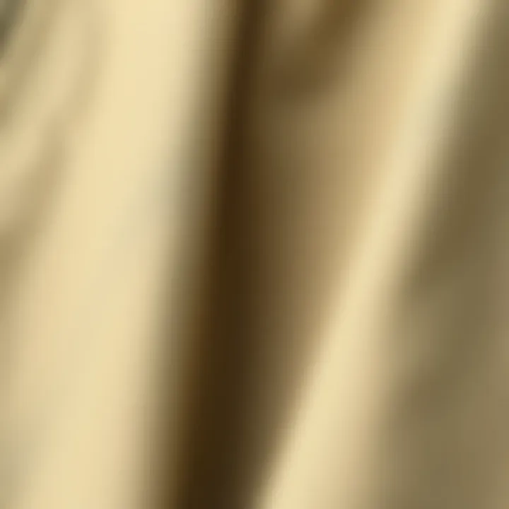 Quality Khaki Fabric Texture Close-up of khaki fabric texture showcasing quality