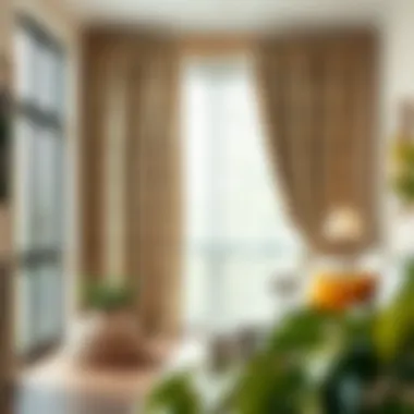 Sustainable fabric choices for festive curtains showcased