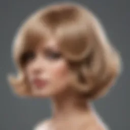 Elegant hairstyle featuring HairCube Wigs in natural lighting