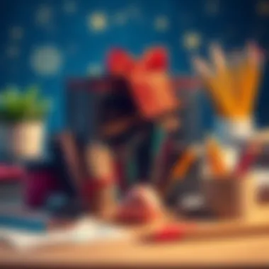 A creative art kit inspiring imagination and expression