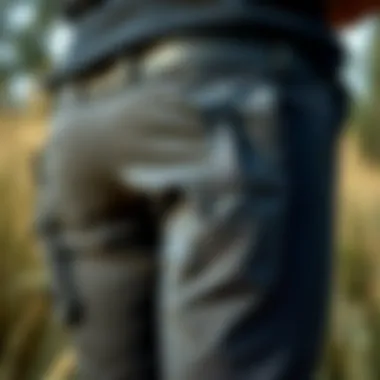 Stylish Utility Pockets Stylish pockets integrated into compression pants for utility