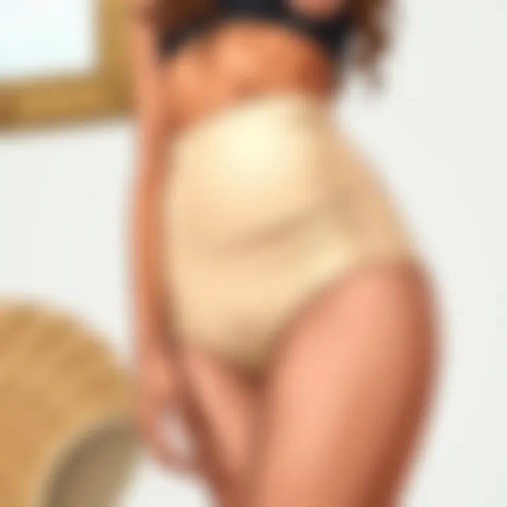 The Elegance of Mid-Thigh Shapewear Elegant mid-thigh shapewear showcasing its smooth finish