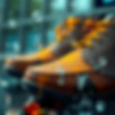 Innovative Waterproof Materials for Footwear Close-up of waterproof material textures